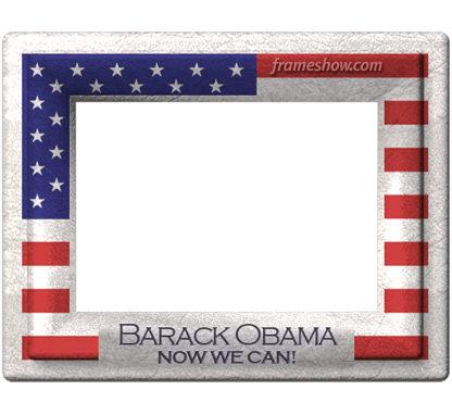 American elections photo frame