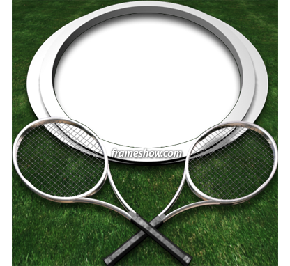 tennis photo frame