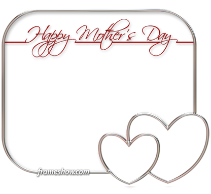 elegant happy mothers day photo frame