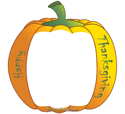pumpkin Thanksgiving e-card invitation