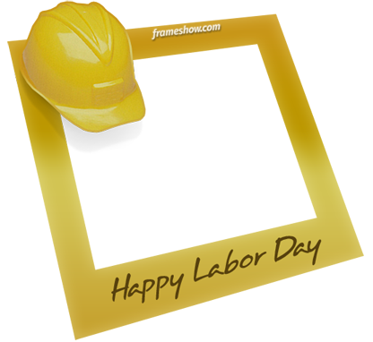 Labor Day photo frame